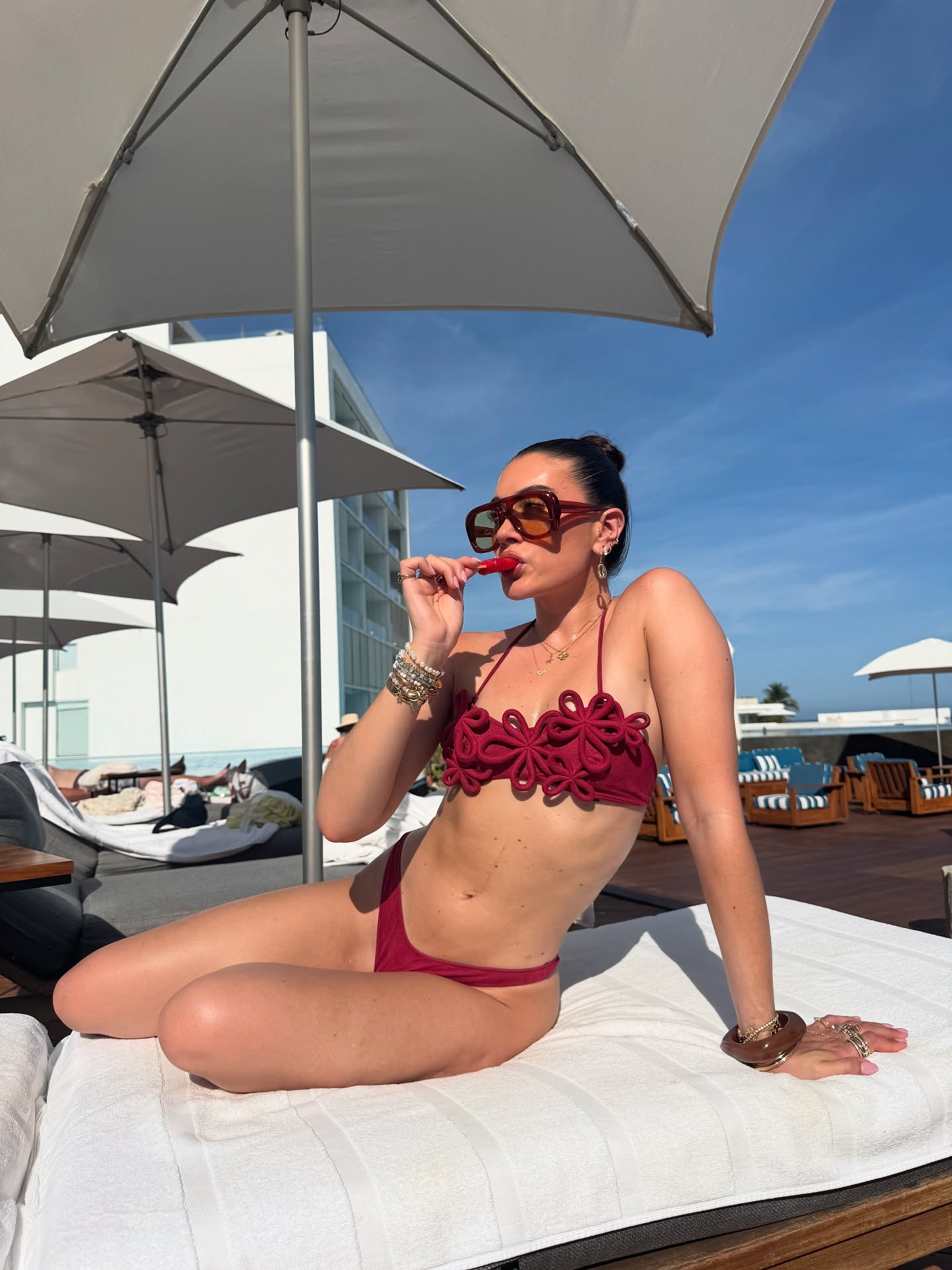 mentally im still here having poolside ice pops